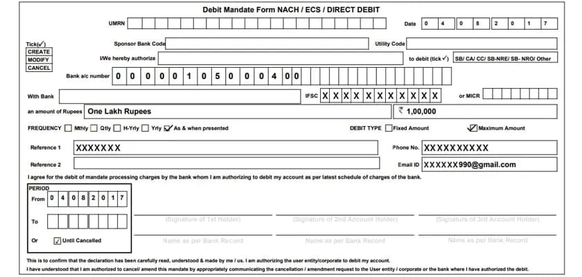What is Bank Debit Mandate? Why Is It Necessary for SIP (Systematic Investment Plan) Investments?