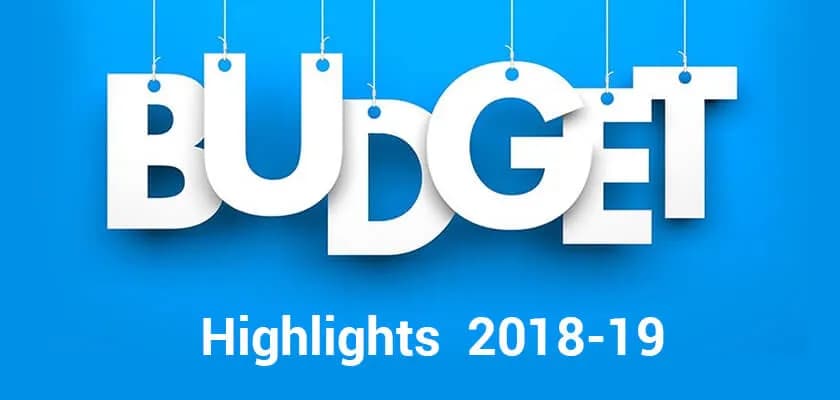 Budget 2018: Key Points to Sum up the Vision of the Budget