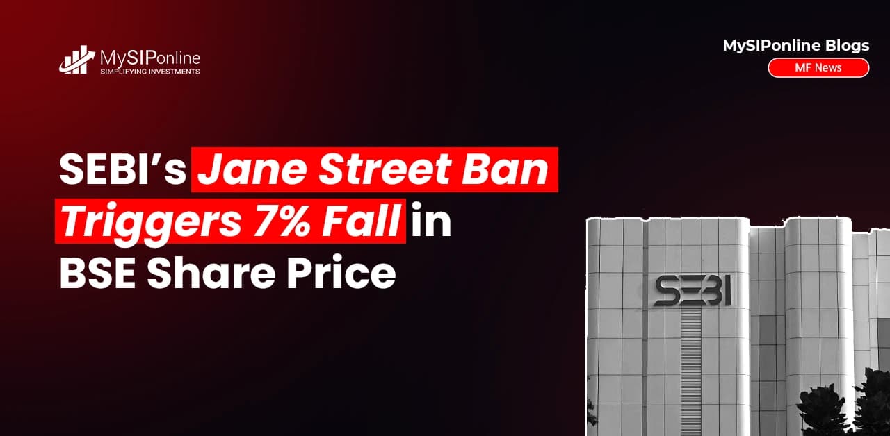 SEBI Jane Street Ban Triggers 7% Fall in BSE Share Price