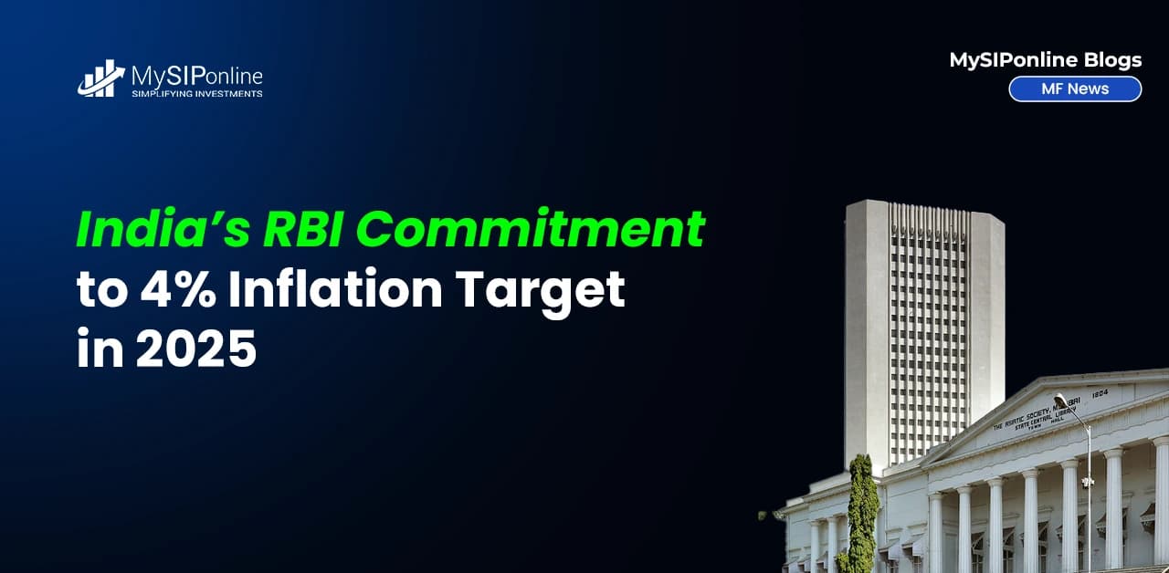 India's RBI Commitment to 4% Inflation Target in 2025