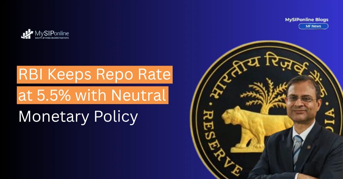 RBI Keeps Repo Rate at 5.5% with Neutral Monetary Policy