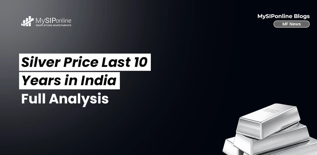 silver price in India last 10 years, silver rate in India 10 year trend, silver returns in India over last decade, silver price growth in India, silve